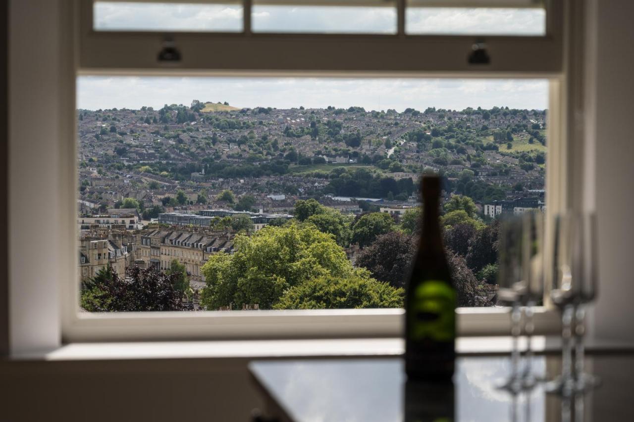 Bath Penthouse With Amazing Views And Lift Access Apartment Exterior photo